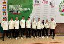 Students from UK ITF Taekwondo Region 7, who took part in the European Championships