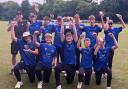 Chipping Sodbury U17s celebrate their cup triumph