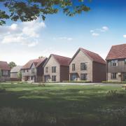 New houses are being built in Yate