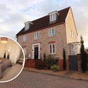 This townhouse in Yate is available to buy on Zoopla for £600,000