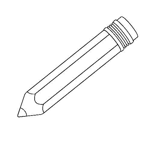 Pencil Coloring Page