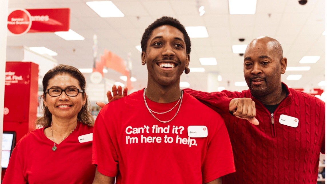 Smiling Target team members 