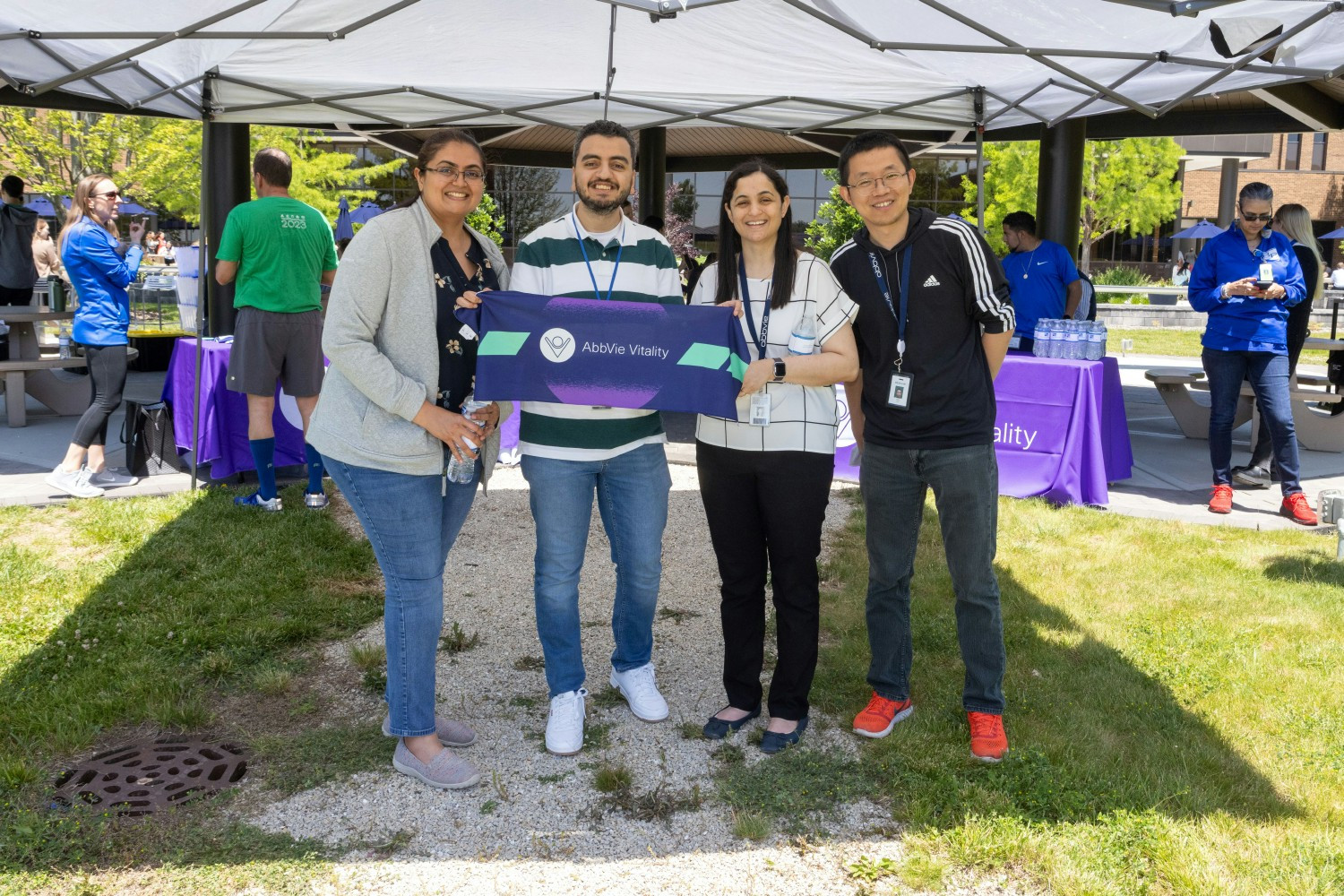 AbbVie employees participate in company’s annual well-being program, AbbVie in Motion 