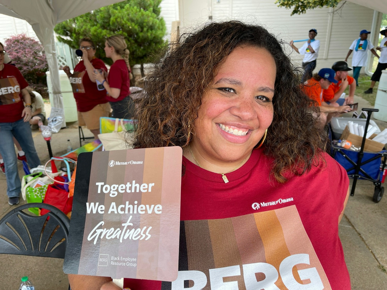 OUR BLACK EMPLOYEE RESOURCE GROUP CELEBRATES JUNETEENTH AT OMAHA’S FREEDOM FESTIVAL, SPONSORED BY MUTUAL