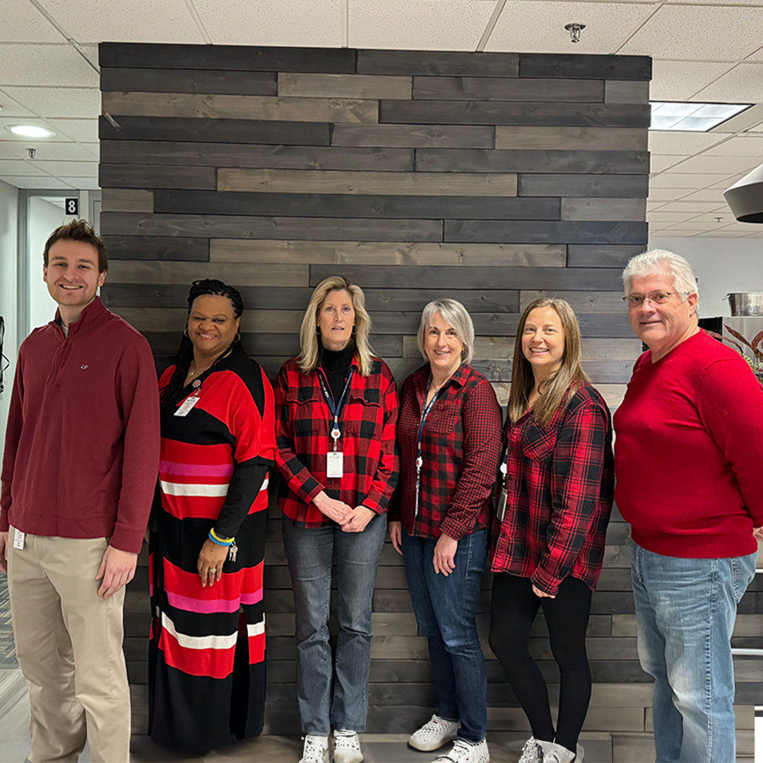 Brookfield based SVA Employees celebrating Go Red For Women Day