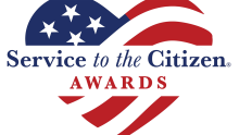 Graphic logo of Service to Citizen Awards