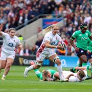 Red Roses:  England vs Ireland in the Women's Six Nations 2024 at Twickenham Stadium