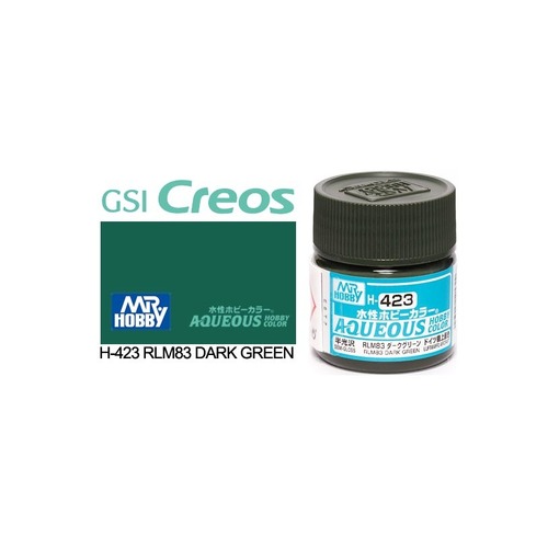 Mr Hobby - Aqueous RLM 83 Dark Green - Acrylic 10ml -  H-423