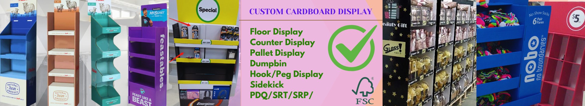 Cardboard Displays