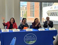 Panelists at the NAICA Hispanic Heritage Celebration