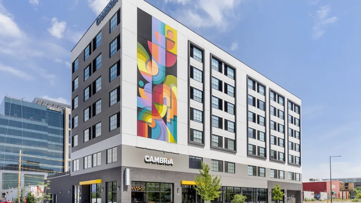 Choice Hotels opened the upscale Cambria Hotel Denver Downtown RiNo.