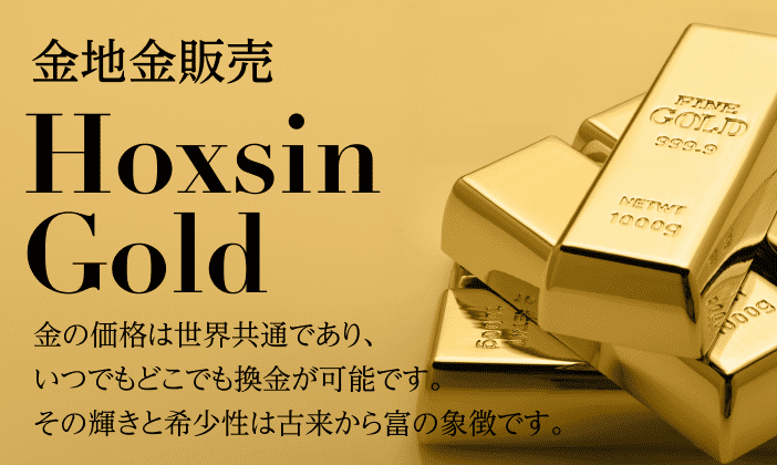 お得な金地金販売 HoxsinGold