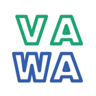 Graphic of letters V A W A