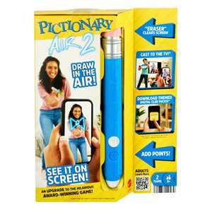 Giocattolo Mattel games  nuovo pictionary air 2 per disegnare in aria Mattel