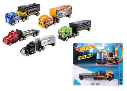 Giocattolo Hot Wheels- Camion da pista per acrobazie extra-large, giocattolo per bambini 3+anni Hot Wheels