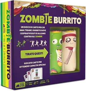 Giocattolo Asmodee Zombie Burrito, Gioco da Tavolo, 7+ Anni, 2-5 Giocatori, Edizione in Italiano Asmodee