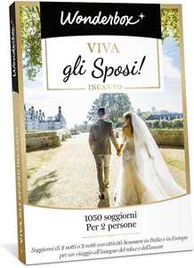 Idee regalo Cofanetto Viva Gli Sposi! - Incanto. Wonderbox Wonderbox Italia