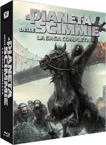 Film Il pianeta delle scimmie. Primal Collection (8 Blu-ray) Tim Burton Ted Post Matt Reeves Franklin J. Schaffner Don Taylor Jack Lee Thompson Rupert Wyatt