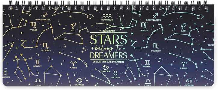 Cartoleria Desk Planner Legami 12 Mesi - 2025  - Desk Planner - Stars Legami