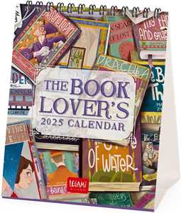 Cartoleria Calendario da Tavolo 2025 Legami - Book Lover'S - 12 x 14,5 Legami