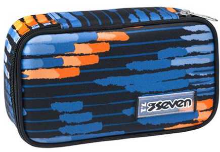 Cartoleria Astuccio Quick Case Seven Freethink Boy, Blue Deep Seven