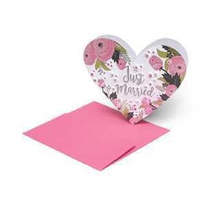 Cartoleria Biglietto auguri Cuore Legami, Cheers!Greeting Cards Heart - 12,50 x 12,50 cm Legami