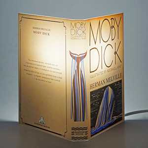 Idee regalo Lampada da tavolo, a forma di libro, Moby Dick - Herman Melville Abat Book