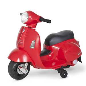 Giocattolo HOMCOM Vespa elettrica per bambini Batteria 6V Fari e Clacson 18-36 mesi HomCom