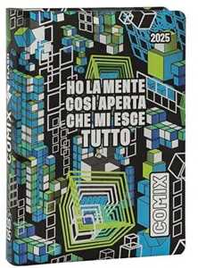 Cartoleria Diario 2024-2025, 13 mesi, Standard Comix Flash Blue Comix