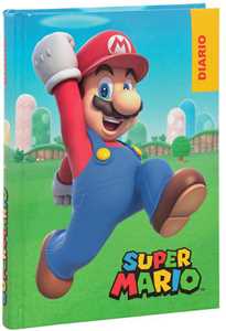 Cartoleria Diario 2024-2025, 12 mesi, Standard Rosso Supermario Super Mario Bros