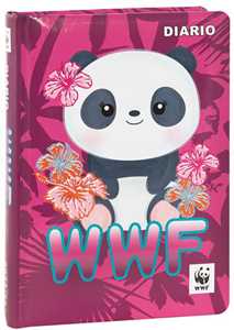 Cartoleria Diario 2024-2025, 12 mesi, Standard Panda Wwf Illustrato WWF