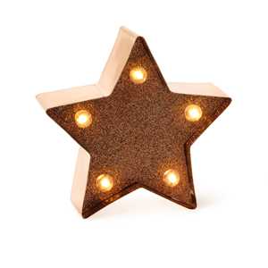 Idee regalo Mini luce decorativa Stella natalizia Legami, bianca Legami