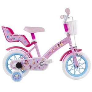 Giocattolo Bicicletta Per Bambini 12" Con Parafanghi Disney Principesse Volare 21162 Volare