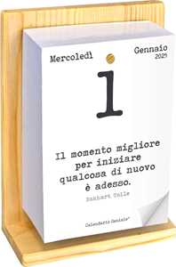 Cartoleria Calendario geniale 2025 con supporto My Life