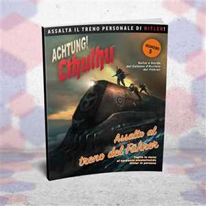 Giocattolo Achtung! Cthulhu - Assalto al Treno del Fuhrer. GDR - ITA. Gioco da tavolo Need Games