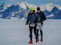 Competitors in the 2022 Antarctic Ice Marathon. Picture via Facebook