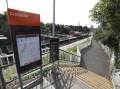 Lifts are being considered at Corrimal station as part of an accessibility upgrade. Picture by Robert Peet