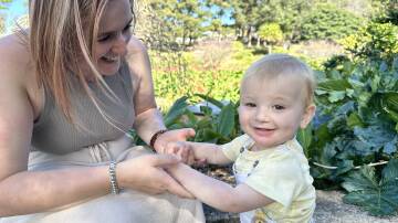 Lisa Langley, with her son Jensen, who was born under care of Wollongong's MGP. Picture by Kate McIlwain