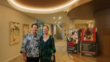 Illawarra Women's Trauma Recovery Centre CEO Maree Kerr and Illawarra Women's Health Centre executive director Sally Stevenson in the new centre. Picture by Sylvia Liber