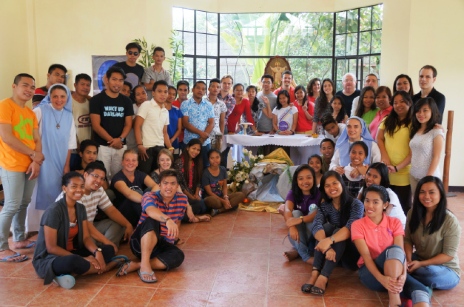 Photo de groupe Mission humanitaire Philippines 2015