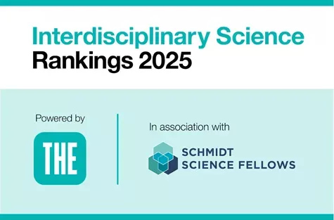 1st edition of THE Interdisciplinary Science Rankings 2025