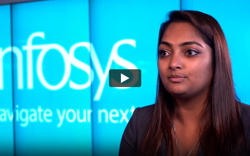 Mohini from the Raleigh hub talks about her experience with Infosys