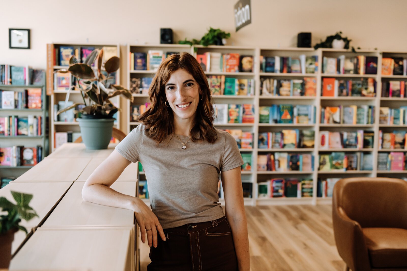 Liz Kelpin, owner of Sunbound Books