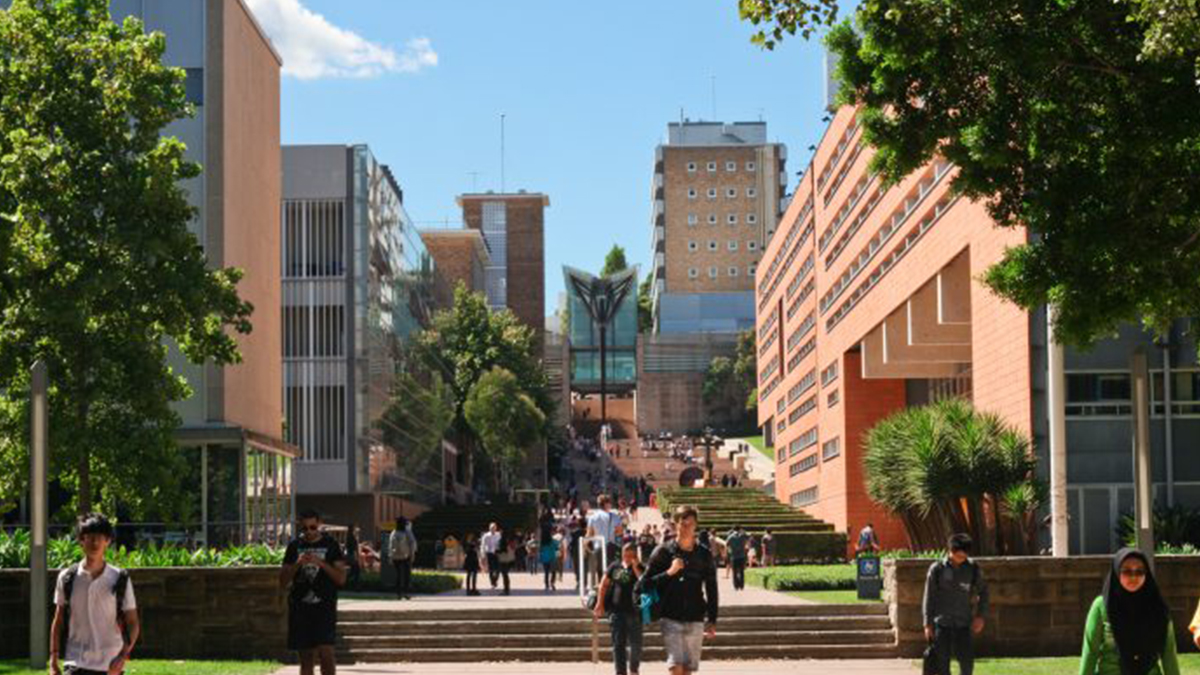 UNSW main walkway