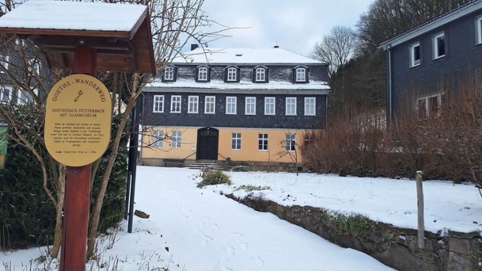 Startschuss gefallen: Arbeiten im Goethehaus Stützerbach