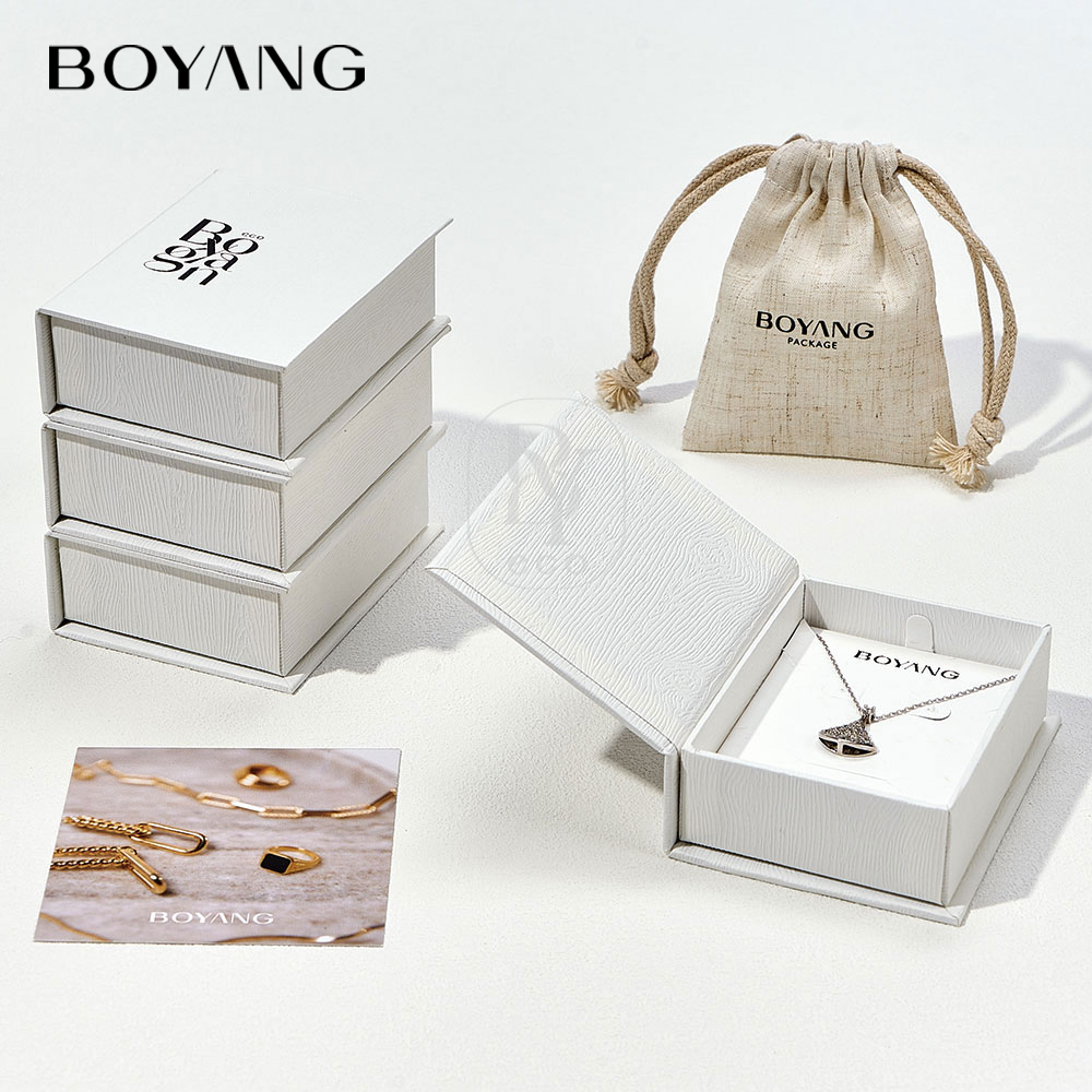 Custom Recyclable Paper Jewelry Gift Boxes