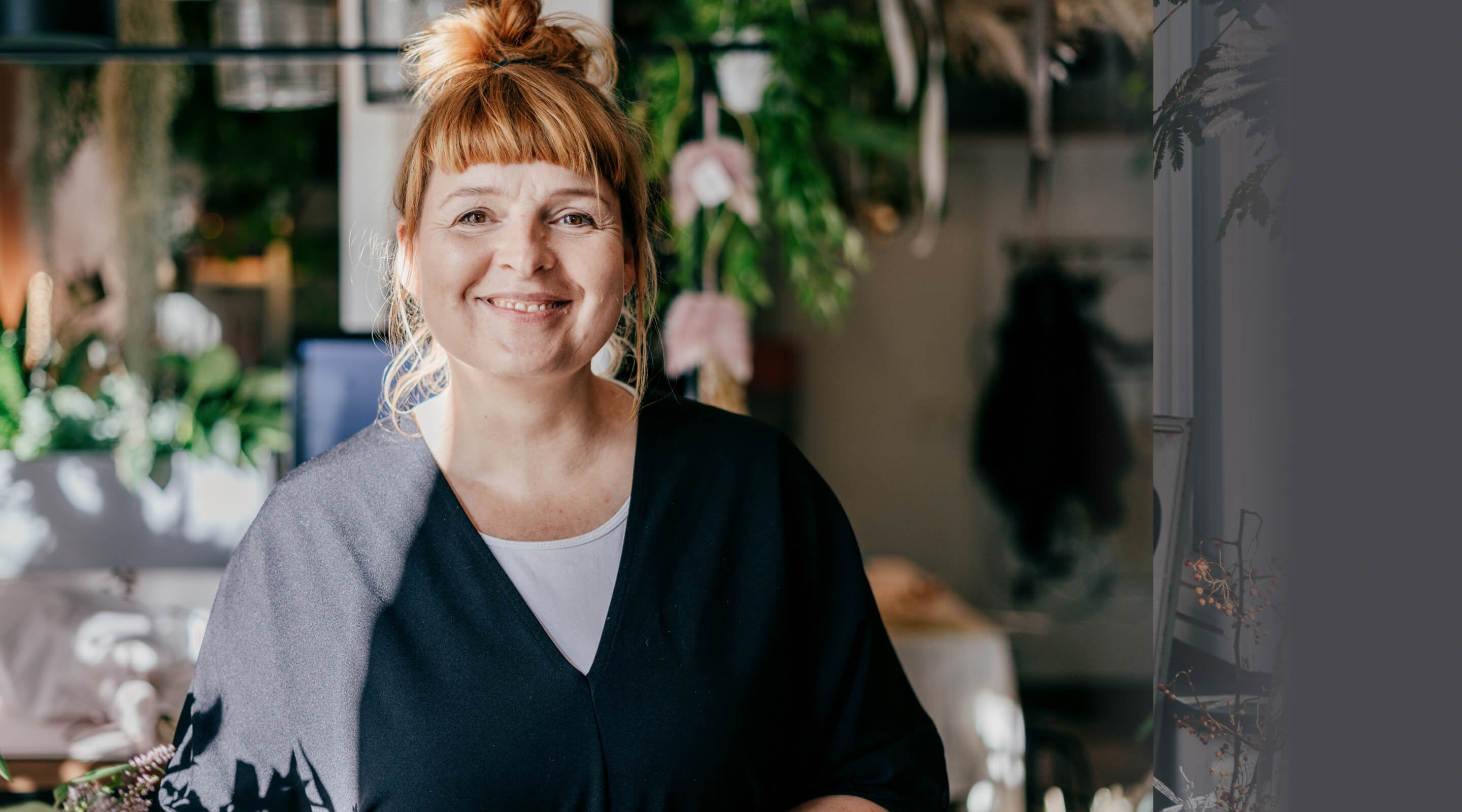 Sandra Schäfer von balkonfreundin.com genießt ihren Erfolg mit den Brancheneinträgen.