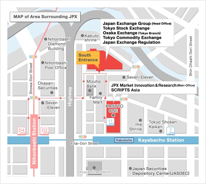 TSE Wide-area map