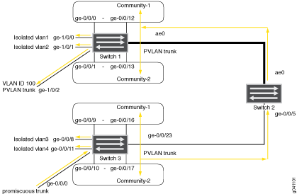 PVLAN Tagged Traffic Sent on a Promiscuous Port