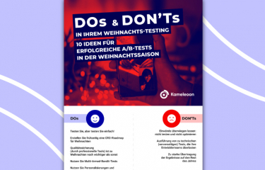 A/B-Testing Weihnachtszeit 